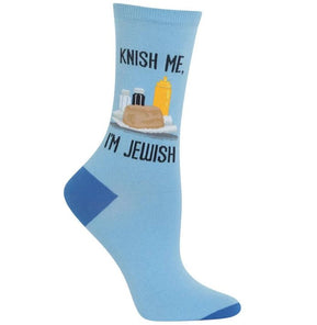 Knish Me I'm Jewish Sock - The Weitzman Museum Store - 7 - 847384015703