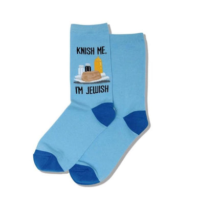 Knish Me I'm Jewish Sock - The Weitzman Museum Store - 7 - 847384015703