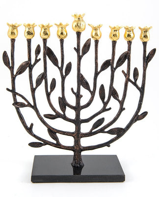 Kosher Pomegranate Menorah by Michael Aram - The Weitzman Museum Store - 7 - 847384008728