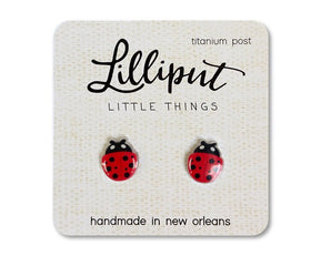 Ladybug Earrings - The Weitzman Museum Store - 7 - 847384019105