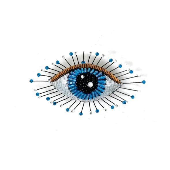 Lapis Eye Brooch Pin - The Weitzman Museum Store - TL-B-1024