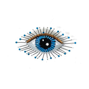 Lapis Eye Brooch Pin - The Weitzman Museum Store - TL-B-1024