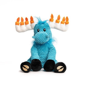 Large Hanukkah Moose Floppy Dog Toy - The Weitzman Museum Store - T168