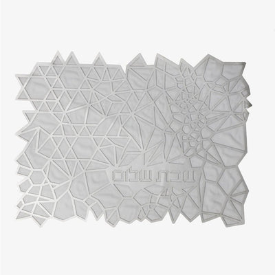 Laser Cut Challah Cover, Blue, Silver or Champagne - The Weitzman Museum Store - 758890192441