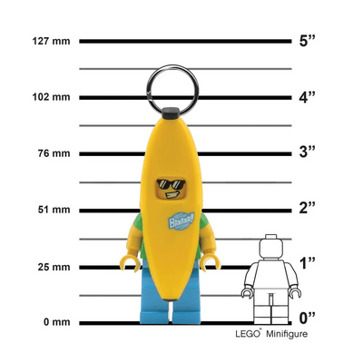 LEGO® Keychain Light - Banana Guy - The Weitzman Museum Store - KE118H