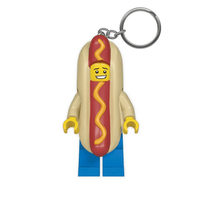 LEGO® Keychain Light - Hot Dog Man - The Weitzman Museum Store - KE119H