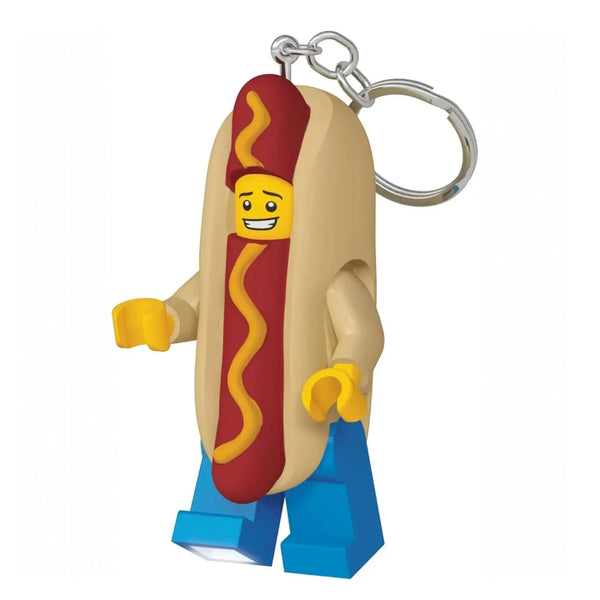 LEGO® Keychain Light - Hot Dog Man - The Weitzman Museum Store - KE119H