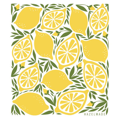 Lemon Tea Towel - The Weitzman Museum Store - KT603