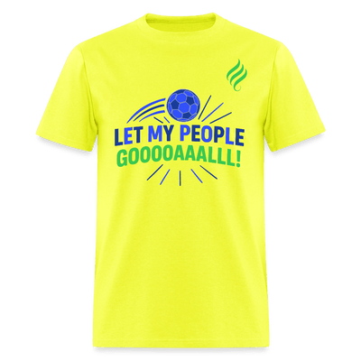 Let My People Goal! Tee - A Weitzman Exclusive! - The Weitzman Museum Store - 1070280611-P210A697S2