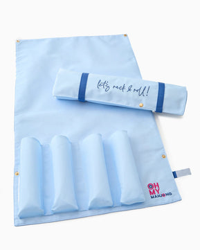 Light Blue Let's Rack & Roll Bag - The Weitzman Museum Store - 