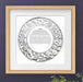 Lilac Ketubah Circle in Silver by Melanie Dankowicz - The Weitzman Museum Store - 5