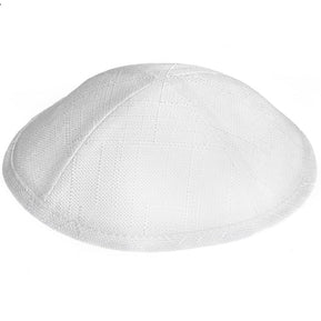 Linen White Kippah - The Weitzman Museum Store - MCCL2290