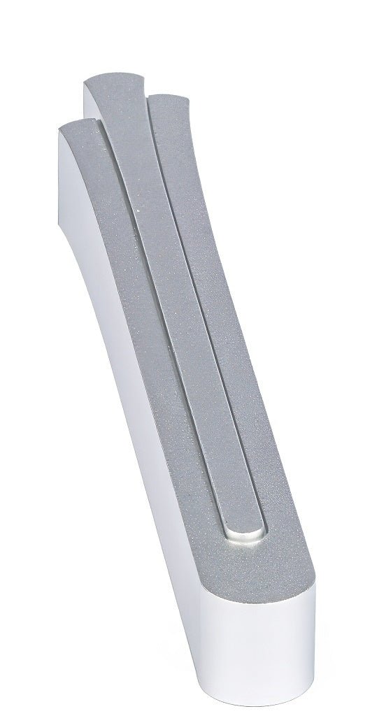 Lotus Mezuzah in Silver and Blue - The Weitzman Museum Store - 439440