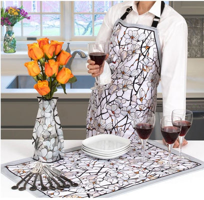 Louis C. Tiffany Magnolia Apron - The Weitzman Museum Store - 7 - 847384018265