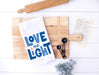 Love and Light Kitchen Towel - The Weitzman Museum Store - 