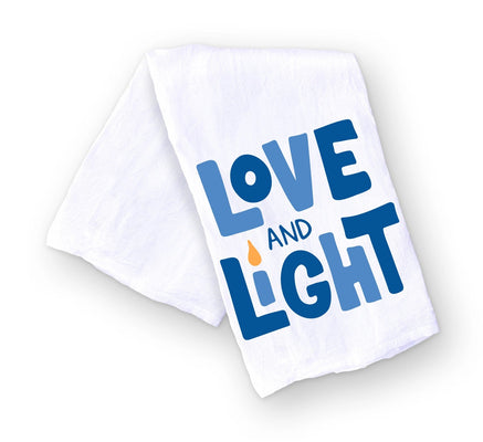 Love and Light Kitchen Towel - The Weitzman Museum Store - 