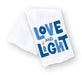 Love and Light Kitchen Towel - The Weitzman Museum Store - 