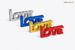 Love Menorah-Available in 4 colors - The Weitzman Museum Store - 439461