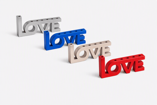 Love Menorah-Available in 4 colors - The Weitzman Museum Store - 439461