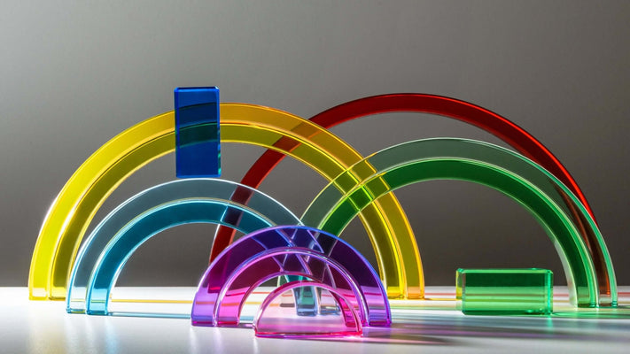 Lucid Rainbow Blocks - The Weitzman Museum Store - MR25LR