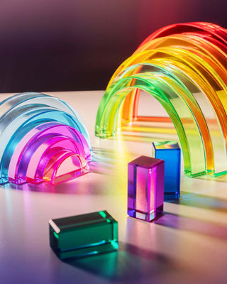 Lucid Rainbow Blocks - The Weitzman Museum Store - MR25LR