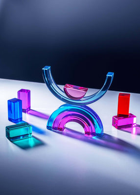 Lucid Rainbow Blocks - The Weitzman Museum Store - MR25LR