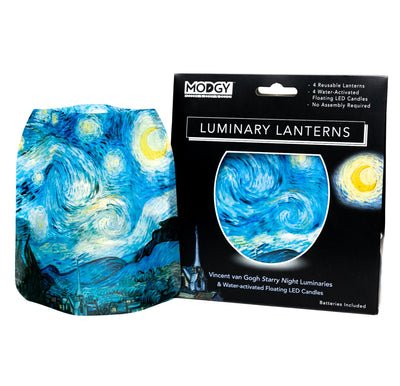 Luminary Van Gogh Starry Night - The Weitzman Museum Store - LUM3079