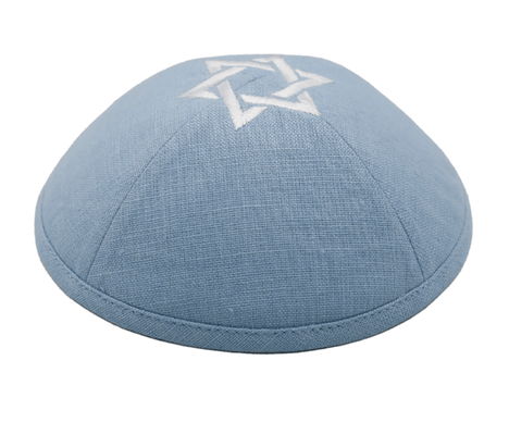 Magen David Father and Son Kippot - The Weitzman Museum Store - 