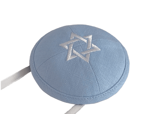 Magen David Father and Son Kippot - The Weitzman Museum Store - 