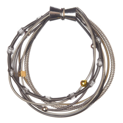 Magnetic Multi Color Piano Wire Bracelet - The Weitzman Museum Store - 575M