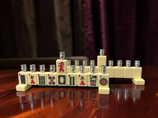 Mah Jong Menorah - The Weitzman Museum Store - MNmahjnavy