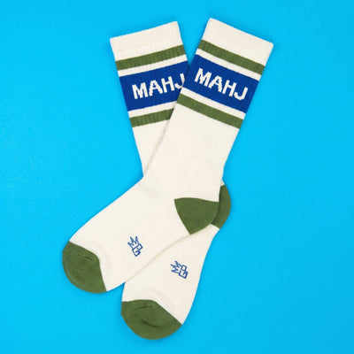 Mahj Gym Crew Socks - The Weitzman Museum Store - 126326