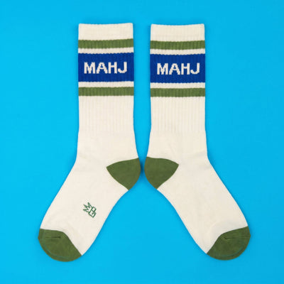 Mahj Gym Crew Socks - The Weitzman Museum Store - 126326