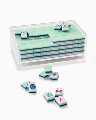 Mahjong Acrylic Box - Clear Lid - The Weitzman Museum Store - 