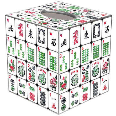 Mahjong Tiles Tissue Box Cover - The Weitzman Museum Store - TB8743