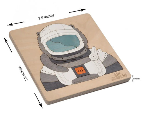 Man On The Moon Wood Puzzle - The Weitzman Museum Store - EKP01004