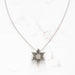 Marcasite Butterfly Star of David Necklace - The Weitzman Museum Store - 