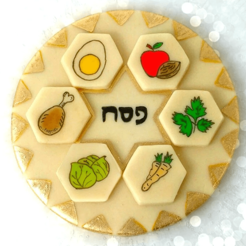 Marzipan Seder Plate - The Weitzman Museum Store - sku-28963927556173