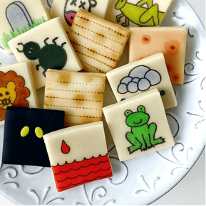 Marzipan Ten Plagues Tile Set - The Weitzman Museum Store - 