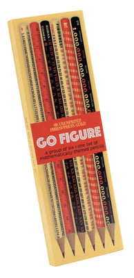 Math (Go Figure) Pencil Set - The Weitzman Museum Store - 5885