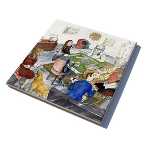 Matin Holt Ceramic Trivet - Six Designs - The Weitzman Museum Store - 799821