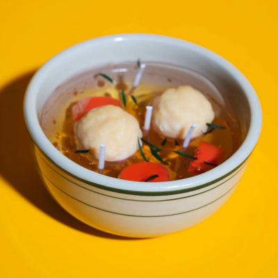 Matzo Ball Soup Candle - The Weitzman Museum Store - 