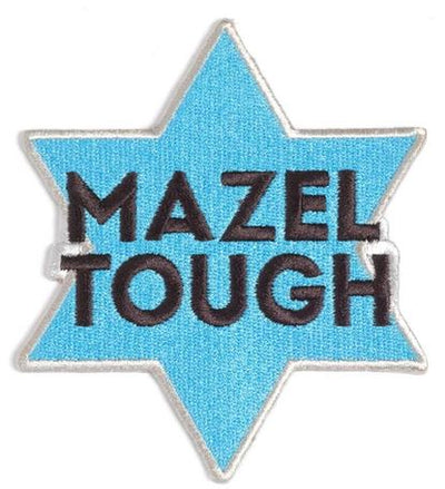 Mazel Tough Iron - on Patch - The Weitzman Museum Store - 850034243542