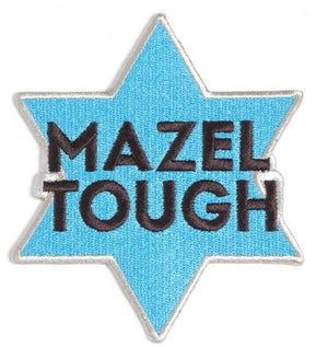 Mazel Tough Iron - on Patch - The Weitzman Museum Store - 850034243542