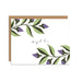 Mazel Tov Ivy Florals Wedding + Celebration Card - The Weitzman Museum Store - WED601
