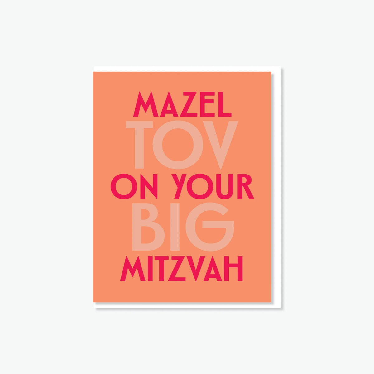 Mazel Tov on your Big Mitzvah - The Weitzman Museum Store - 