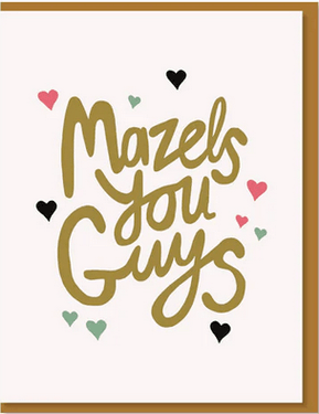 Mazels You Guys Card - The Weitzman Museum Store - 7 - 847384019752