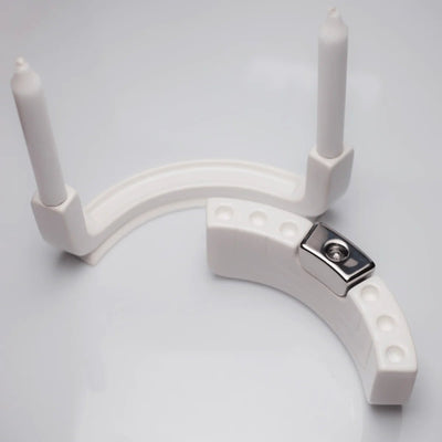 Menokiah/Shabbat Candle Set - The Weitzman Museum Store - 