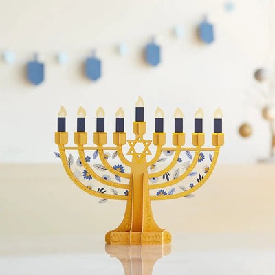 Menorah Giant Pop - up Gift - The Weitzman Museum Store - CP5061