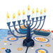 Menorah Lights Pop - Up Card - The Weitzman Museum Store - LP1954